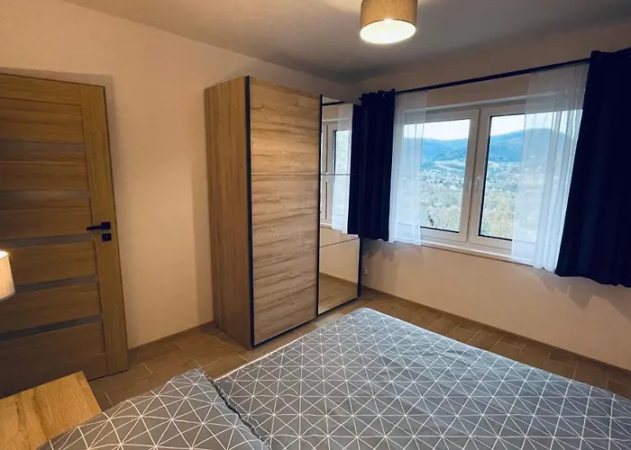 Dwupoziomowe Leszczyna Apartmán Ustroň