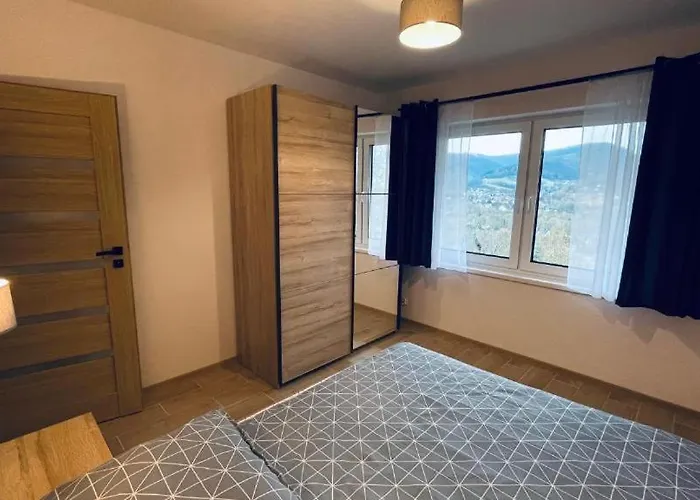 Dwupoziomowe Leszczyna Apartmán Ustroň