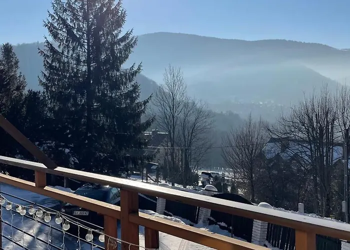 Dwupoziomowe Leszczyna Apartmán